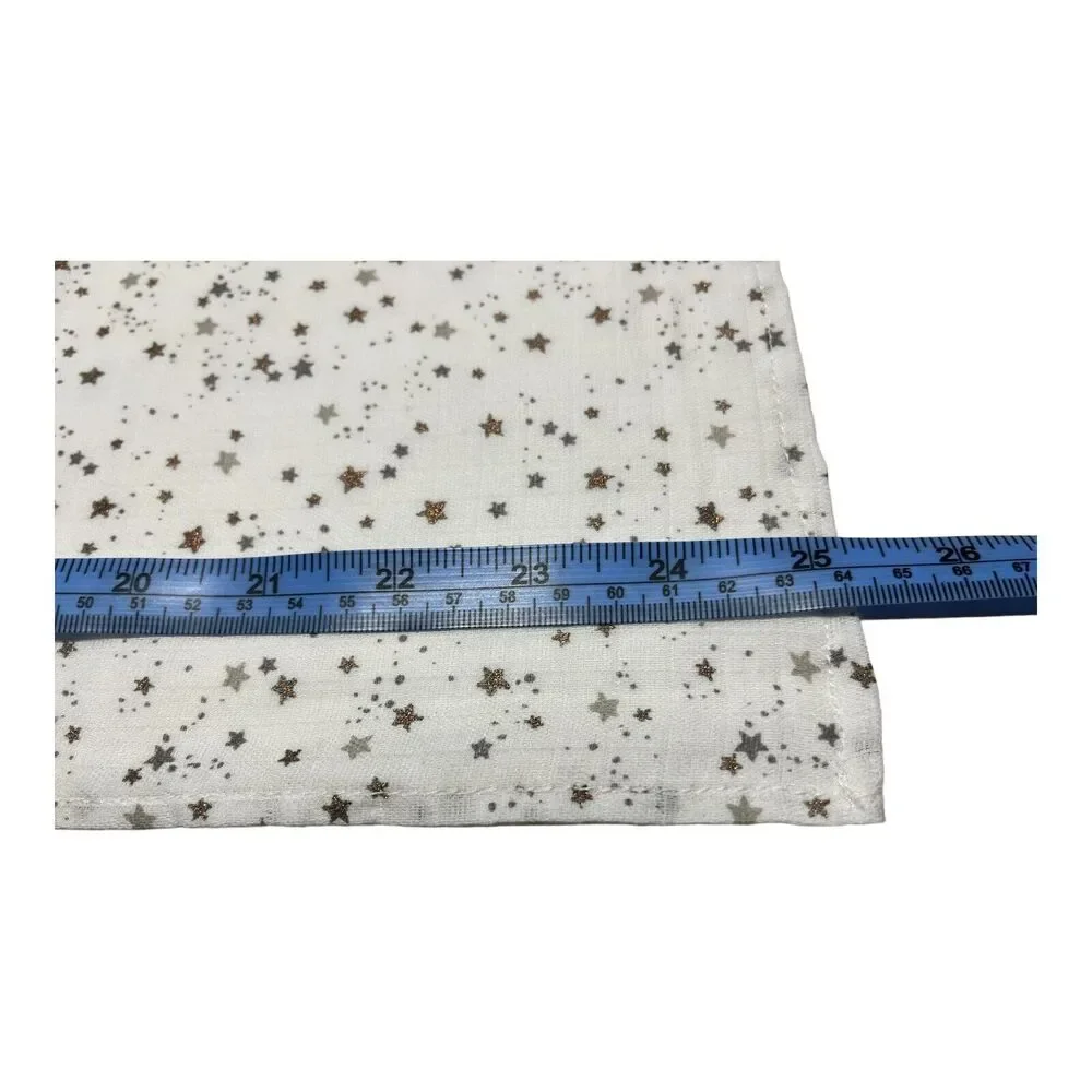 Kikadu Organic Star Muslin Blanket Small Security Swaddle